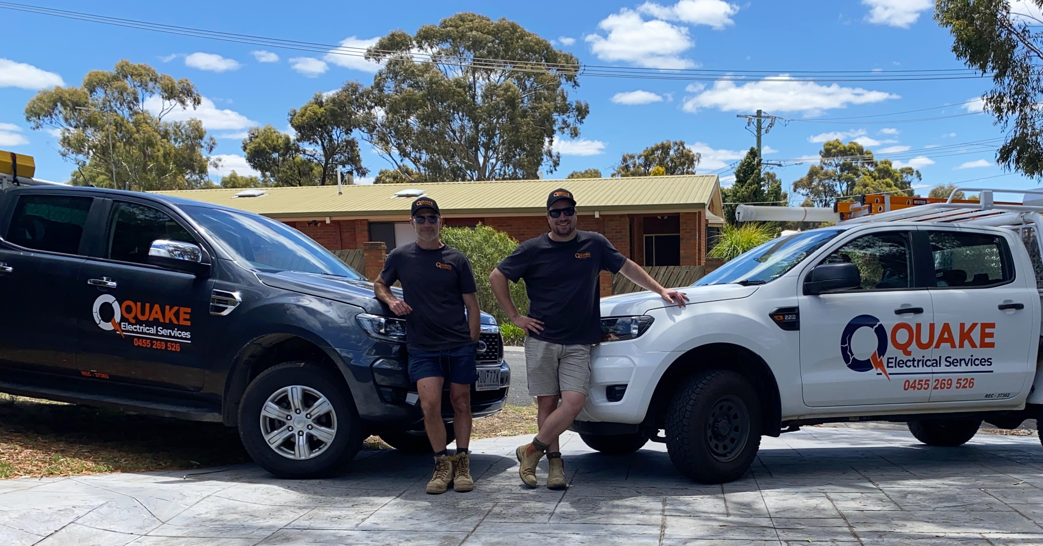 Quake Electrical Services team